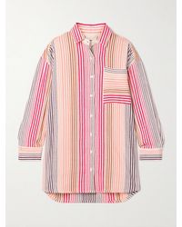 lemlem - Mariam Striped Cotton-Blend Shirt - Lyst