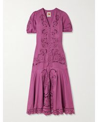 FARM Rio - Richilieu Sateen Maxi Dress - Lyst