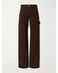St. Agni - Carpenter Regenerative Cotton-Canvas Straight-Leg Jeans - Lyst