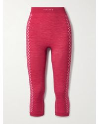 FALKE - Nordic Verkürzte Leggings Aus Jacquard-Strick Aus Einer Wollmischung - Lyst
