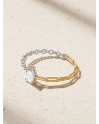Yvonne Léon - Alliance 18-Karat And Diamond Ring - Lyst