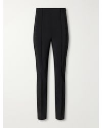 Rohe - Pintucked Grain De Poudre Slim-Fit Pants - Lyst