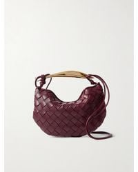 Bottega Veneta - Sardine Mini Intrecciato Leather Top-Handle Bag - Lyst
