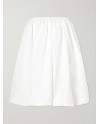 Patou - Bloomer Faille Mini Dress - Lyst