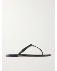 Polo Ralph Lauren - Logo-Printed Leather Sandals - Lyst