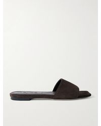 Aeyde - Anna Suede Slides - Lyst