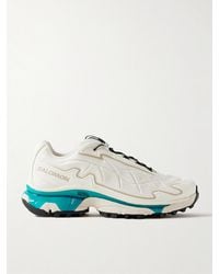 Salomon - Xt-Slate Rubber-Trimmed Mesh Sneakers - Lyst