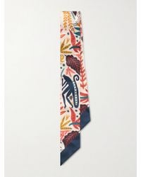 Etro - Paisleyna Printed Silk Scarf - Lyst