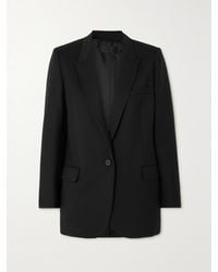 Nili Lotan - Diane Blazer Aus Twill Aus Einer Wollmischung - Lyst