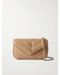 Saint Laurent - Loulou Mini Matelassè Leather Shoulder Bag - Lyst