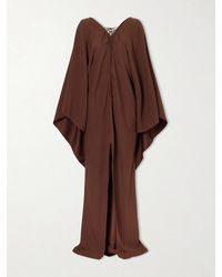 ‎Taller Marmo - Sahara Lace-Up Cady Gown - Lyst