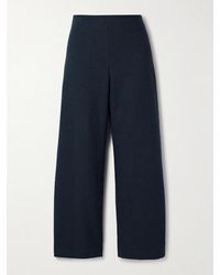 Oscar de la Renta - Cotton-Blend Bouclé-Tweed Straight-Leg Pants - Lyst