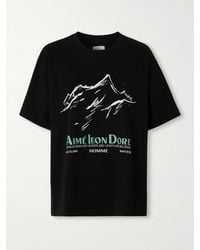 Aimé Leon Dore - Summit Printed Cotton-Jersey T-Shirt - Lyst