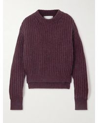 Sa Su Phi - Ribbed Wool-Blend Sweater - Lyst