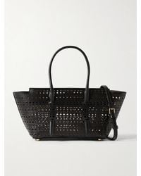 SALE【Alaia】レーザーカット トートバッグ 送料・関税込み＊アライア レザー レーザーカットトートバッグ