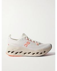 On Shoes - Baskets En Résille À Finitis En Caoutchouc Cloudsurfer Max - Lyst