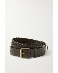 Anderson's Woven Leather Belt - Multicolour