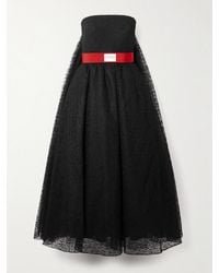 Givenchy - Lace Bustier Evening Dress - Lyst