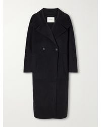 Lisa Yang - Button Wool And Cashmere-Blend Coat - Lyst