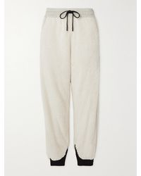 Moncler - Shell-Trimmed Fleece Ski Pants - Lyst