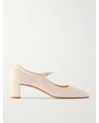 Aeyde - Lina Leather Mary Jane Pumps - Lyst