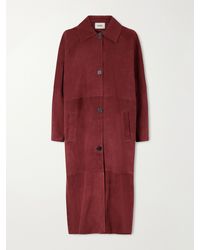 Arma - Judy Oversized Suede Coat - Lyst