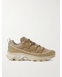Salomon - Xt-6 Expanse Ltr Rubber-Trimmed Leather, Suede And Mesh Sneakers - Lyst