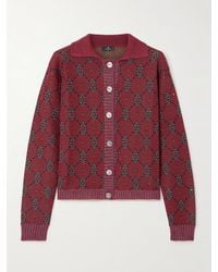Etro - Jacquard-Knit Cardigan - Lyst