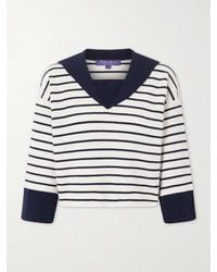 Ralph Lauren - Striped Cashmere Sweater - Lyst
