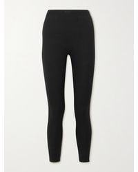Skims - Cotton Rib Legging – Soot – Leggings Aus Gerippter Stretch-Baumwolle - Lyst