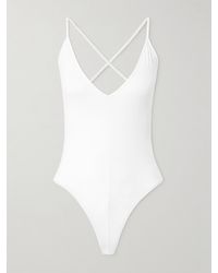 Wardrobe NYC - String-Body Aus Stretch-Jersey - Lyst