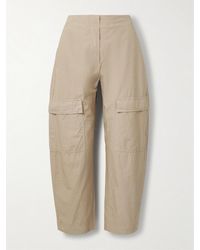 Leset - Pantalon Barrel En Popeline De Coton Kyoto - Lyst