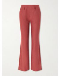 Alix Of Bohemia - Charlie Silk Flared Pants - Lyst