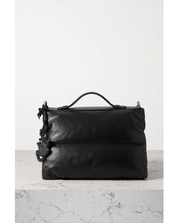 Moncler Genius - 1 Jw Anderson Quilted Padded Shell And Leather Tote - Lyst