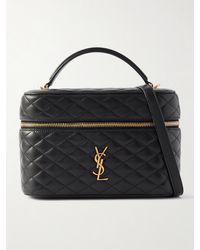Saint Laurent - Gaby Vanity Large Quilted Leather Shoulder Bag - Lyst
