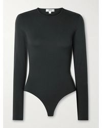 Agolde - Aura Stretch-Jersey Thong Bodysuit - Lyst