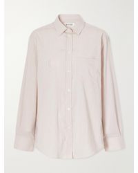 Rohe - Striped Woven Shirt - Lyst