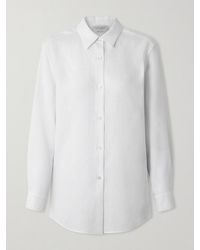 Gabriela Hearst - Reyes Linen Shirt - Lyst