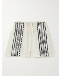lemlem - Safia Shorts Aus Einer Baumwollmischung Mit Streifen - Lyst