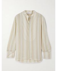 Victoria Beckham - Chemise En Tissu À Rayures - Lyst