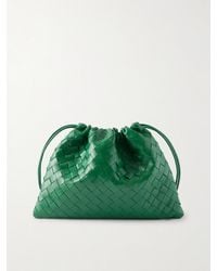 Bottega Veneta - Dustbag Small Intrecciato Leather Pouch - Lyst