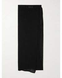 Frankie Shop - Alsen Knitted Midi Wrap Skirt - Lyst