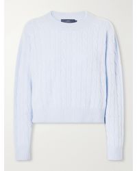 arch4 - Tinka Cable-Knit Cashmere Sweater - Lyst