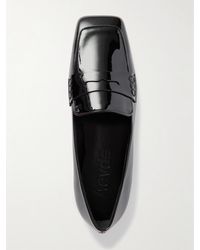 Aeyde - Tom Patent-Leather Loafers - Lyst
