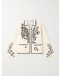 Alix Of Bohemia - Veste En Soie À Broderies Francis - Lyst