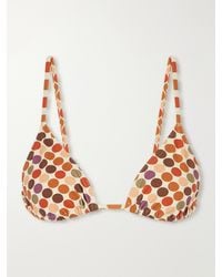 Eres - Lou Lou Colorful Polka Dot Print Bikini Top - Lyst