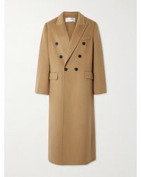 Victoria Beckham - Double-Breasted Wool And Cashmere-Blend Coat - Lyst