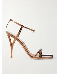 Gianvito Rossi - Lumiere 95 Leather Sandals - Lyst