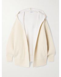 Alaïa - Oversized Hooded Wool-Blend Cardigan - Lyst