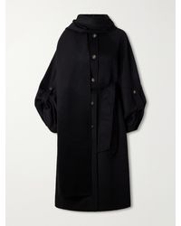 Zimmermann - Valiant Scarf-Detailed Wool-Blend Coat - Lyst